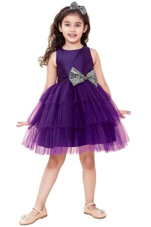 A.T.U.N. (ALL THINGS UBER NICE) Girl Fit and Flare Knee-Length Dress