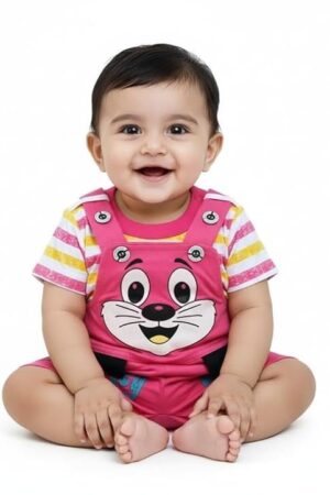 Baby Boys and Girls Dungree Dress Set